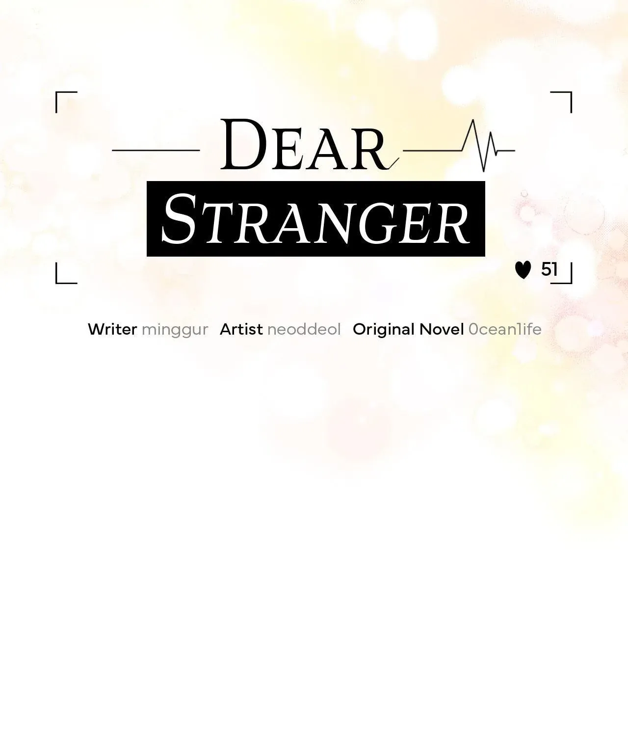 Read Dear Stranger chapter 51 image 19 on Lezhin