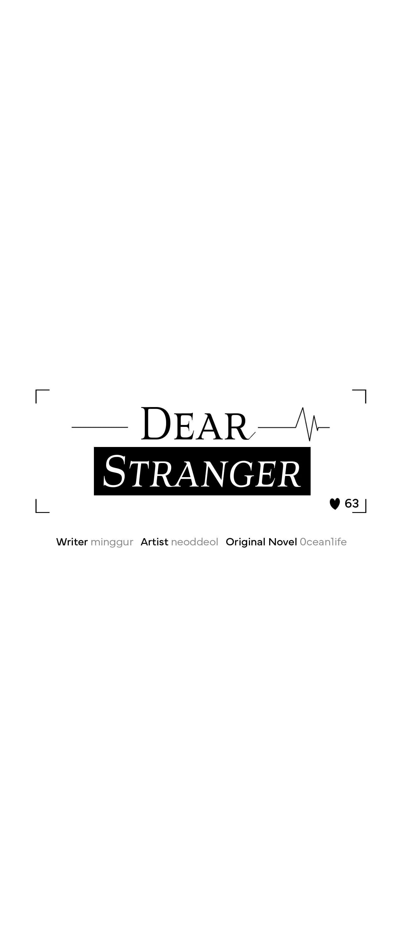 Read Dear Stranger chapter 63 image 21 on Lezhin