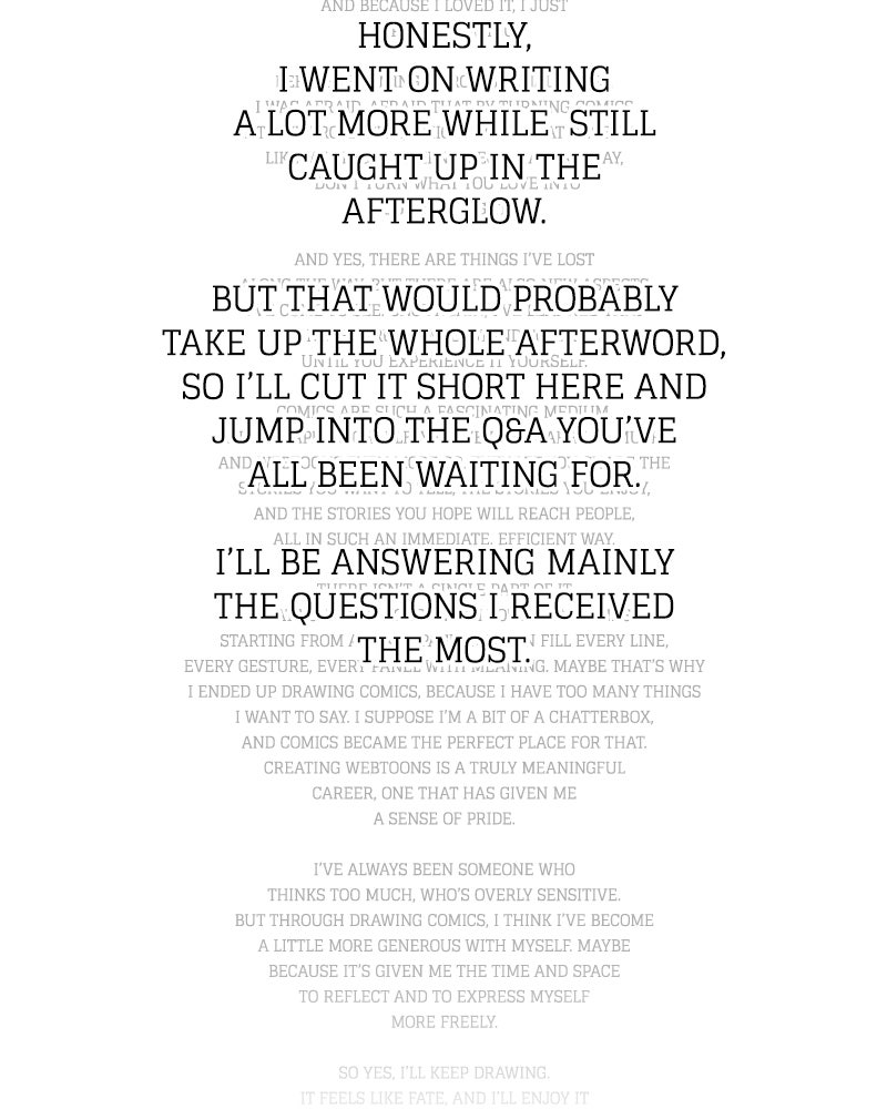 Dear Summer Sky Afterword page 9 - 