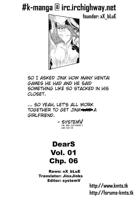 Read DearS chapter 6 image 27 on Lezhin