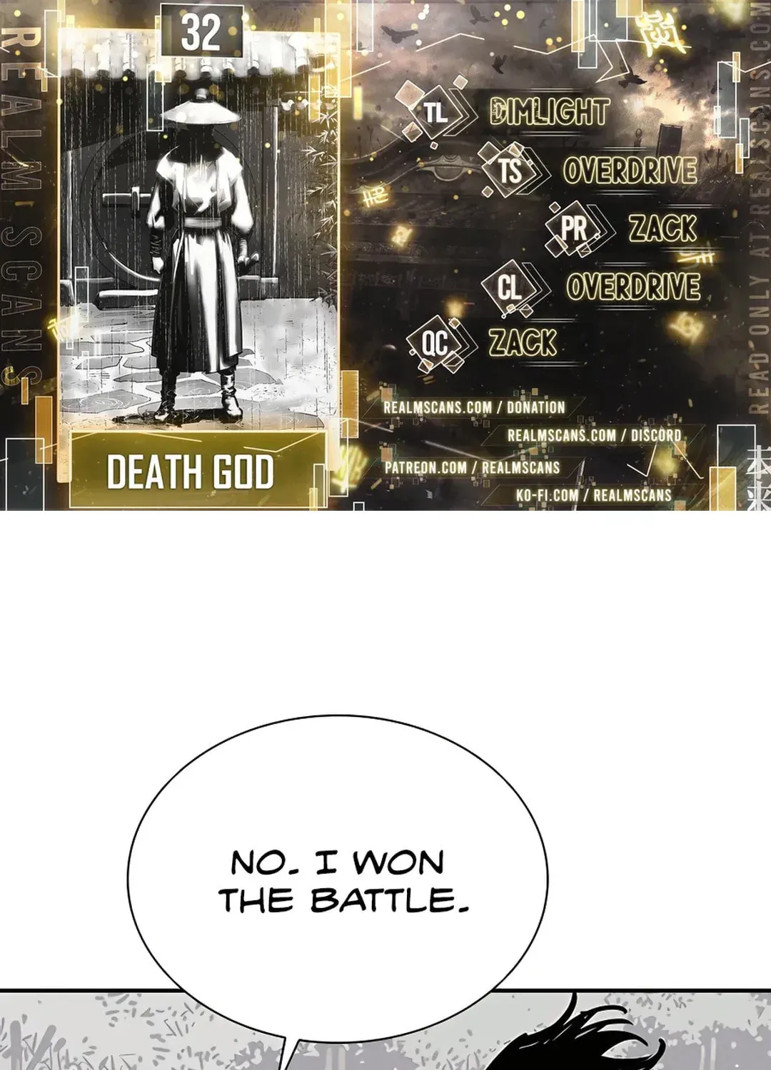Read Death God chapter 32 image 0 on Lezhin