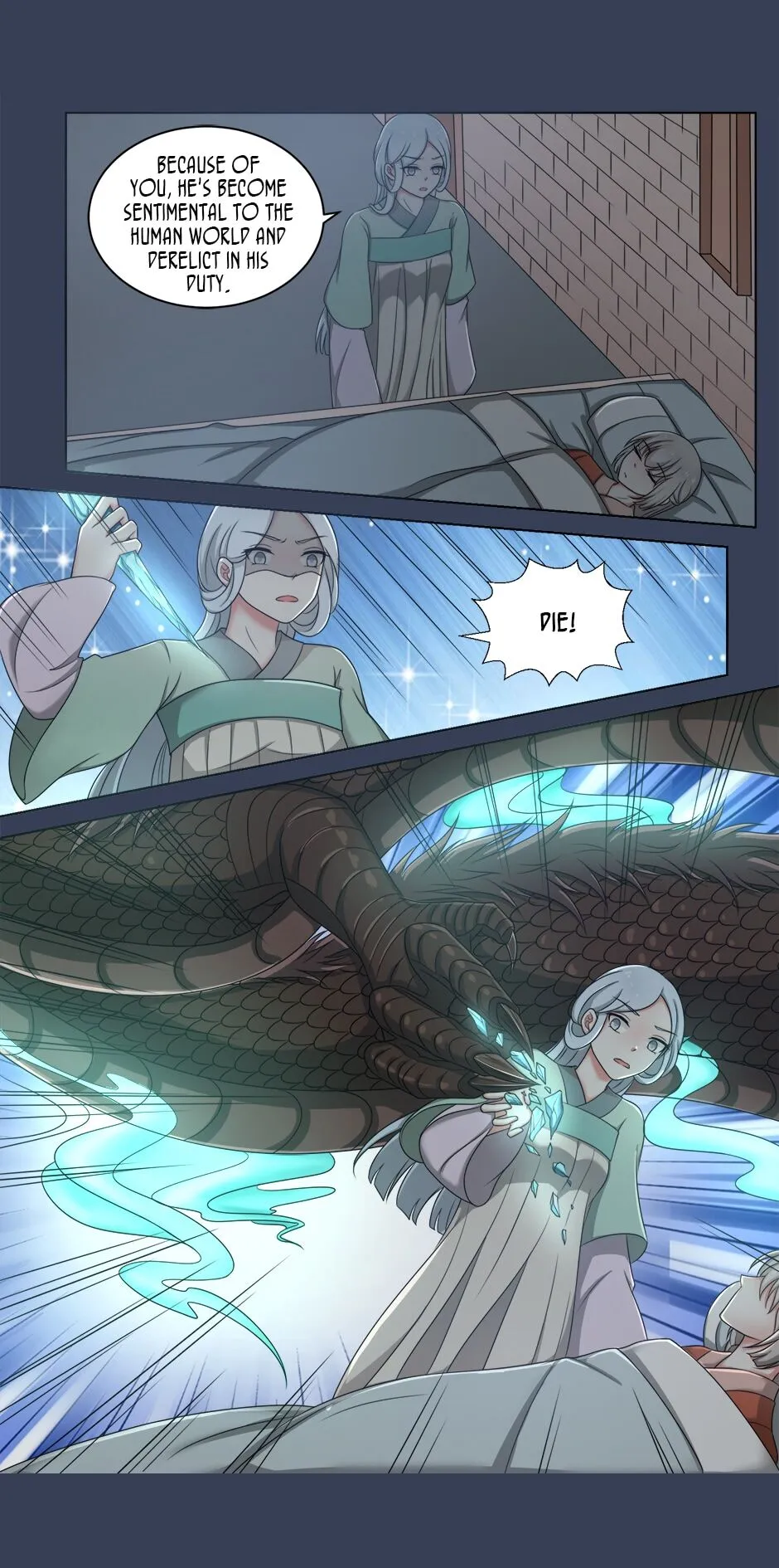 Read Death, My Love chapter 105 image 1 on Lezhin