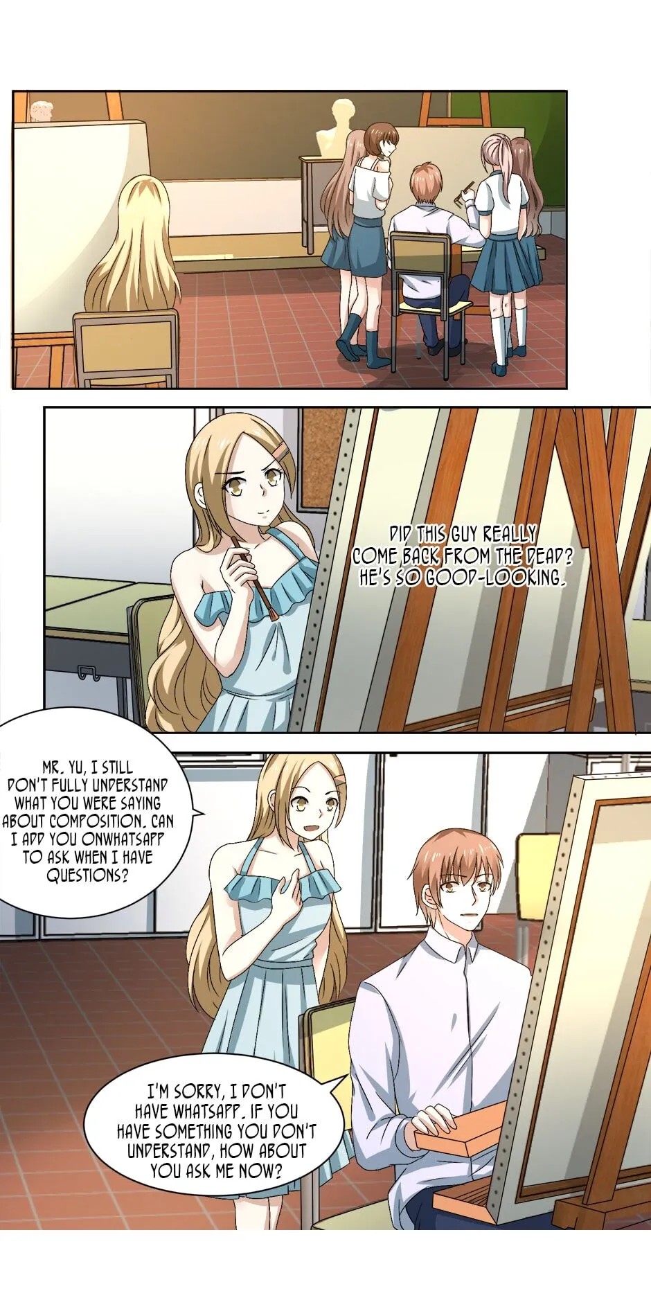 Read Death, My Love chapter 106 image 7 on Lezhin