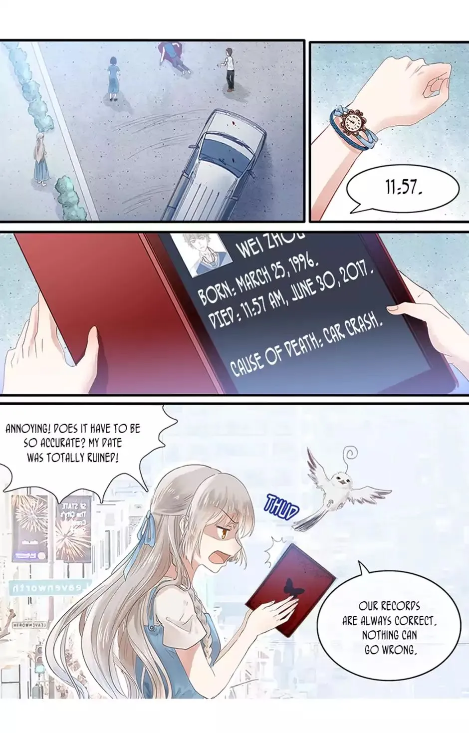 Read Death, My Love chapter 2 image 1 on Lezhin