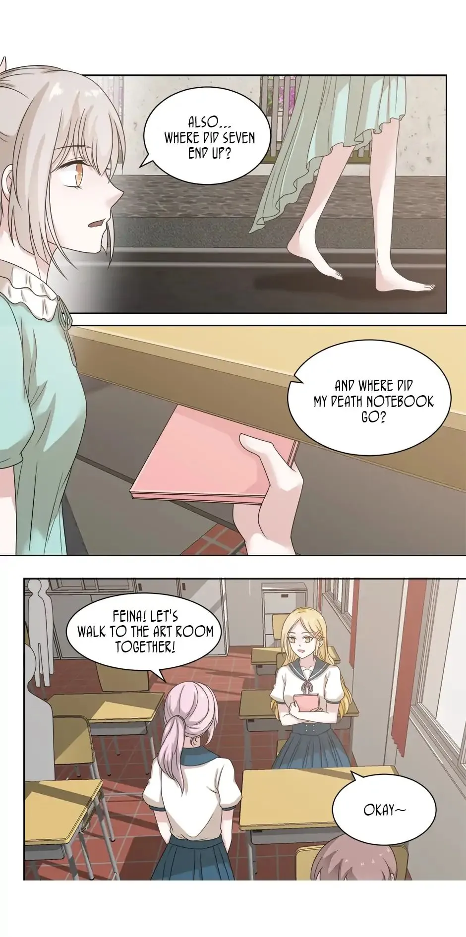 Read Death, My Love chapter 78 image 8 on Lezhin