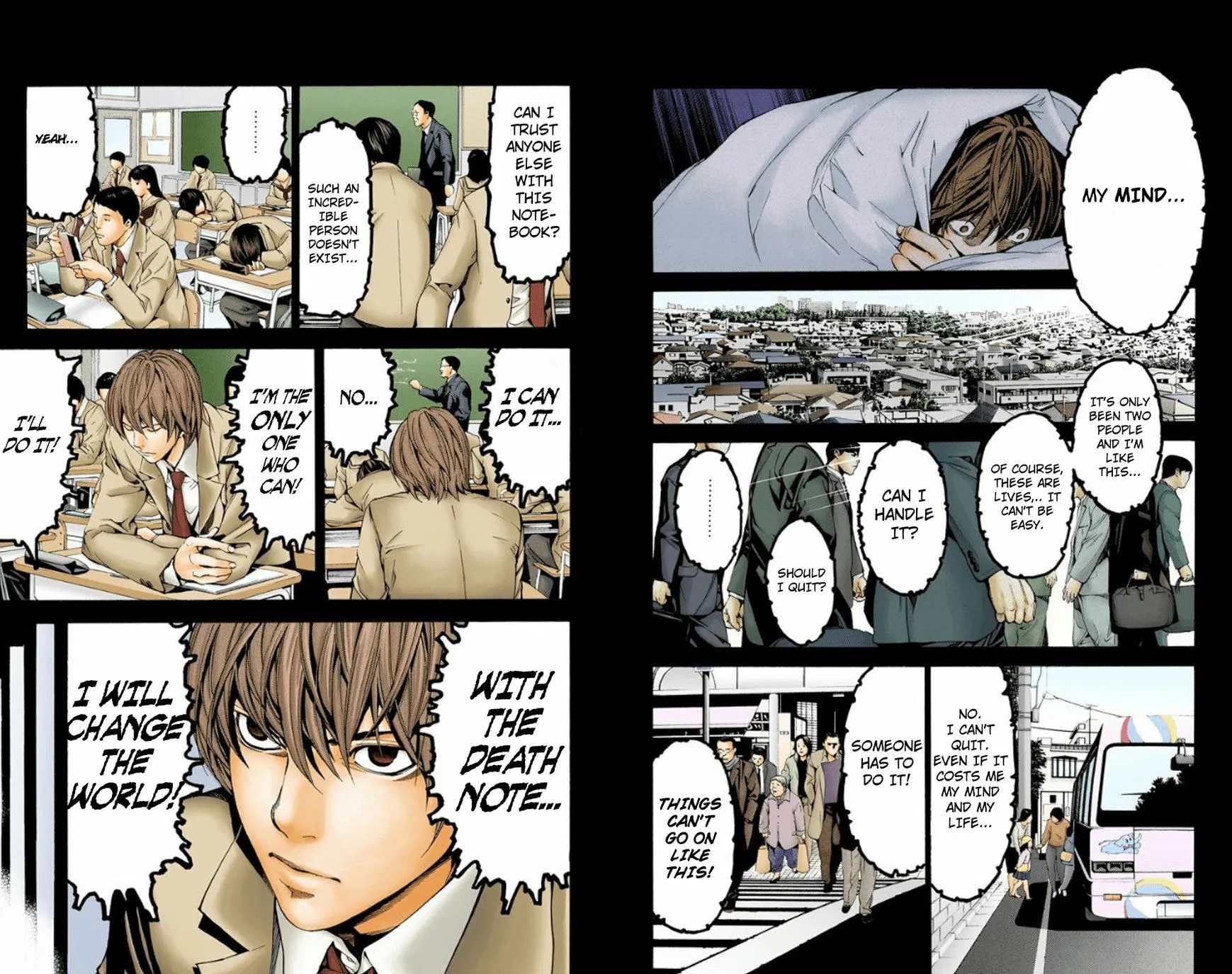 Read Death Note - Digital Colored Comics (Colored) chapter 1.1 image 21 on Lezhin