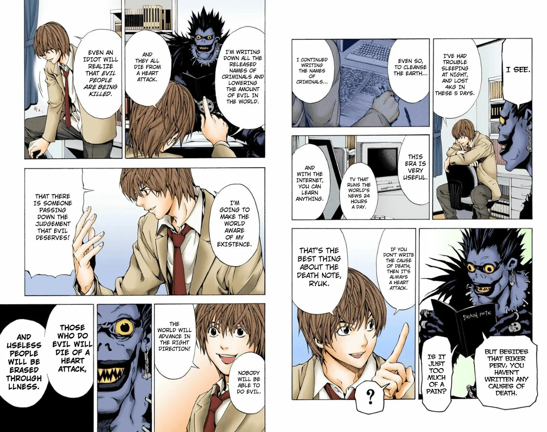 Read Death Note - Digital Colored Comics (Colored) chapter 1.1 image 22 on Lezhin
