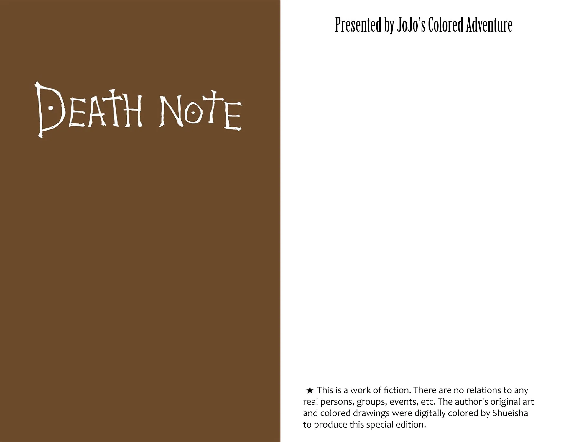 Read Death Note - Digital Colored Comics (Colored) chapter 1.2 image 1 on Lezhin