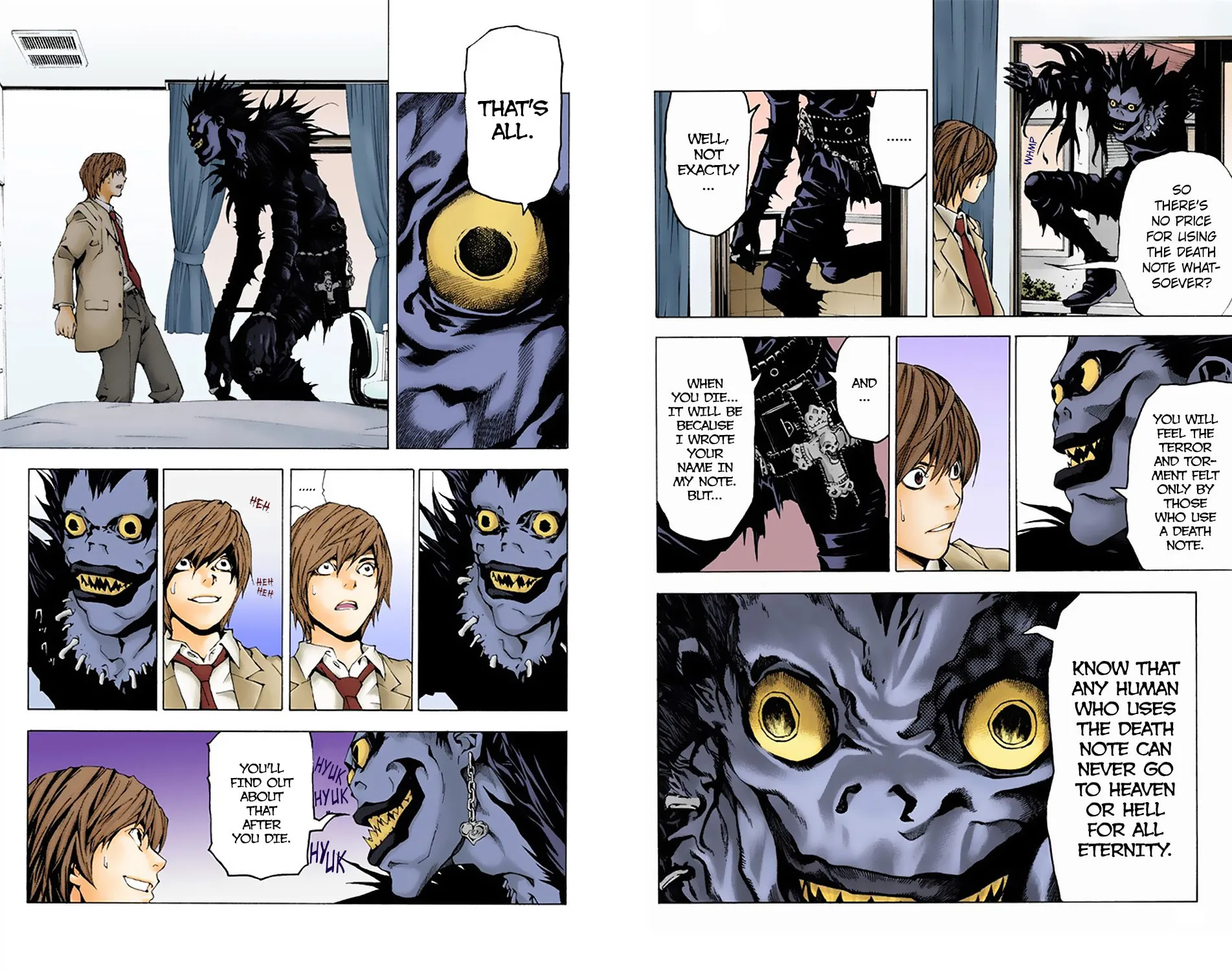 Read Death Note - Digital Colored Comics (Colored) chapter 1.2 image 13 on Lezhin