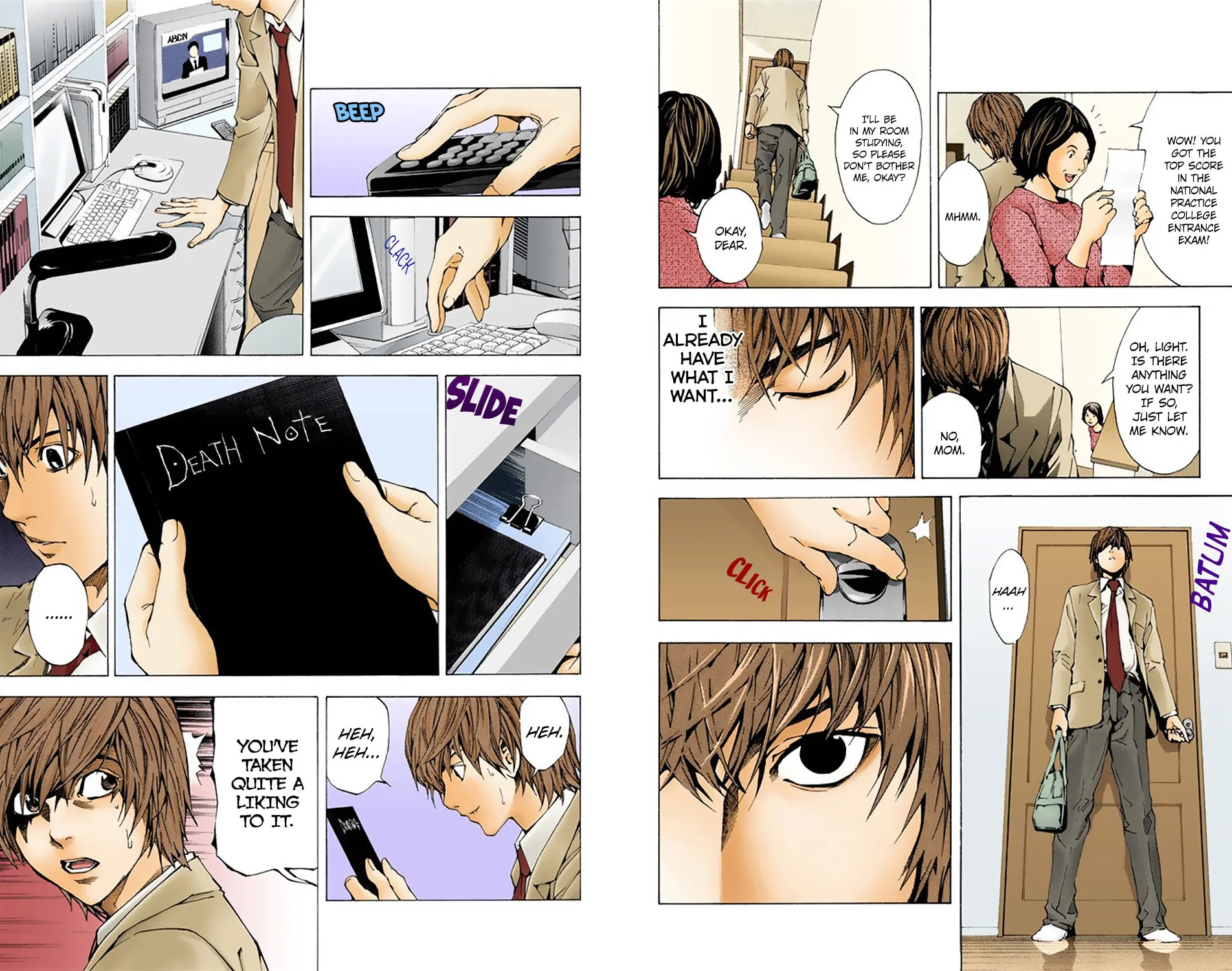 Read Death Note - Digital Colored Comics (Colored) chapter 1.2 image 9 on Lezhin