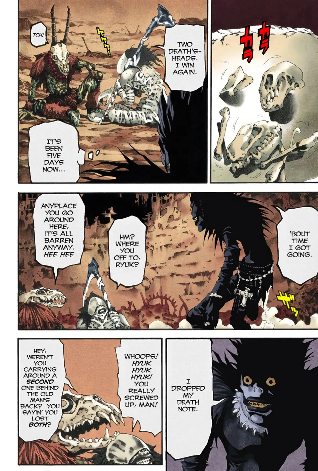 Read Death Note - Digital Colored Comics (Colored) chapter 1 image 10 on Lezhin
