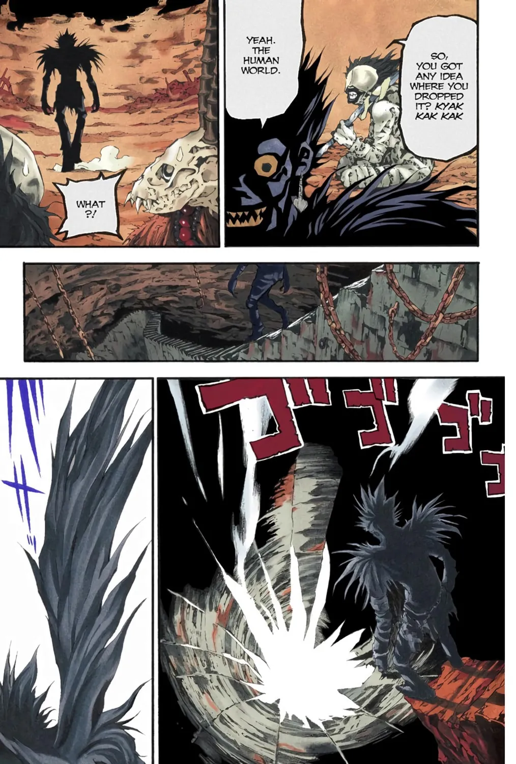 Read Death Note - Digital Colored Comics (Colored) chapter 1 image 12 on Lezhin