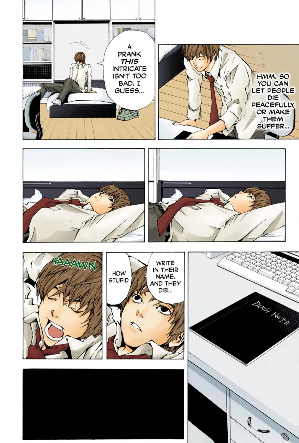 Read Death Note - Digital Colored Comics (Colored) chapter 1 image 22 on Lezhin