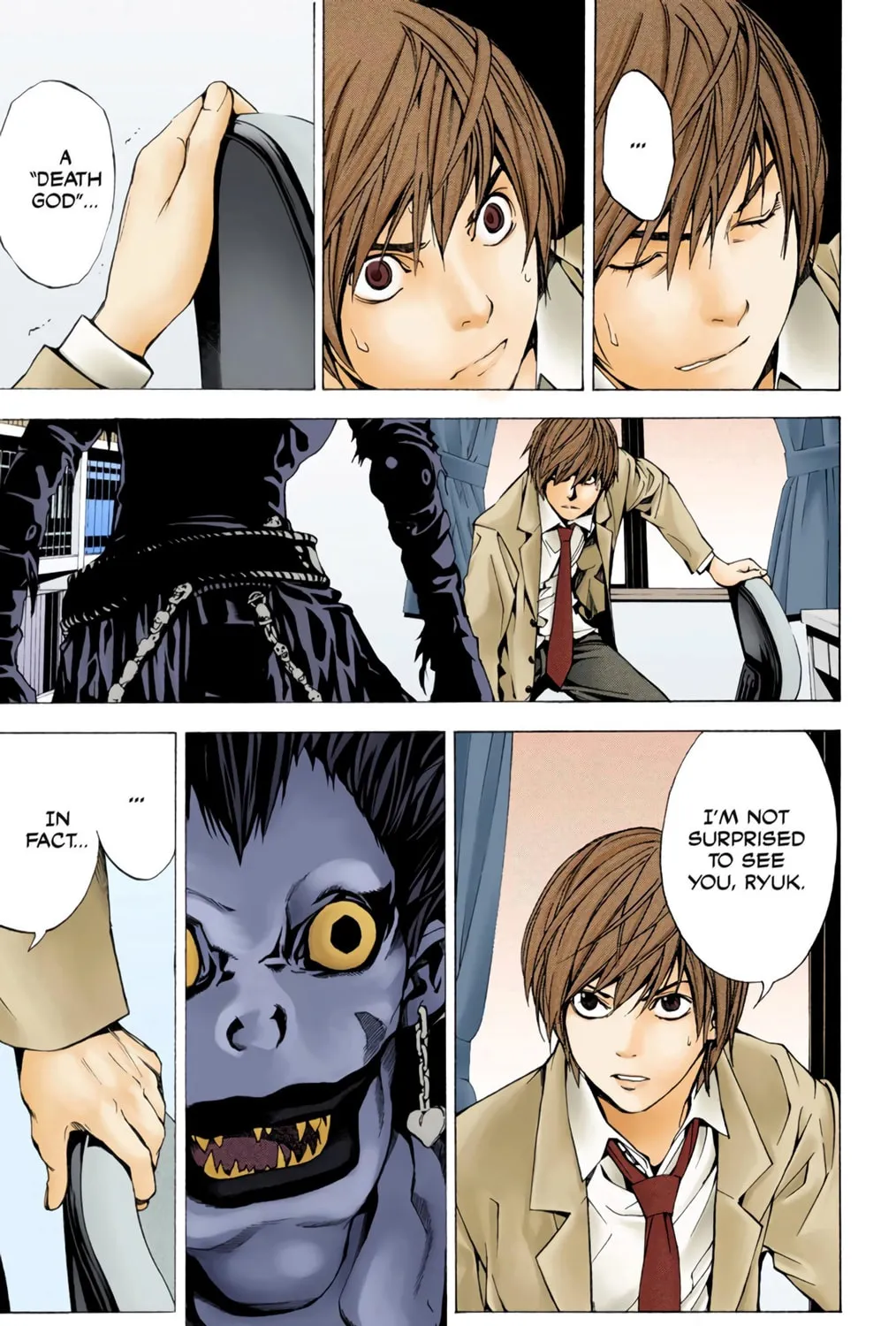 Read Death Note - Digital Colored Comics (Colored) chapter 1 image 32 on Lezhin