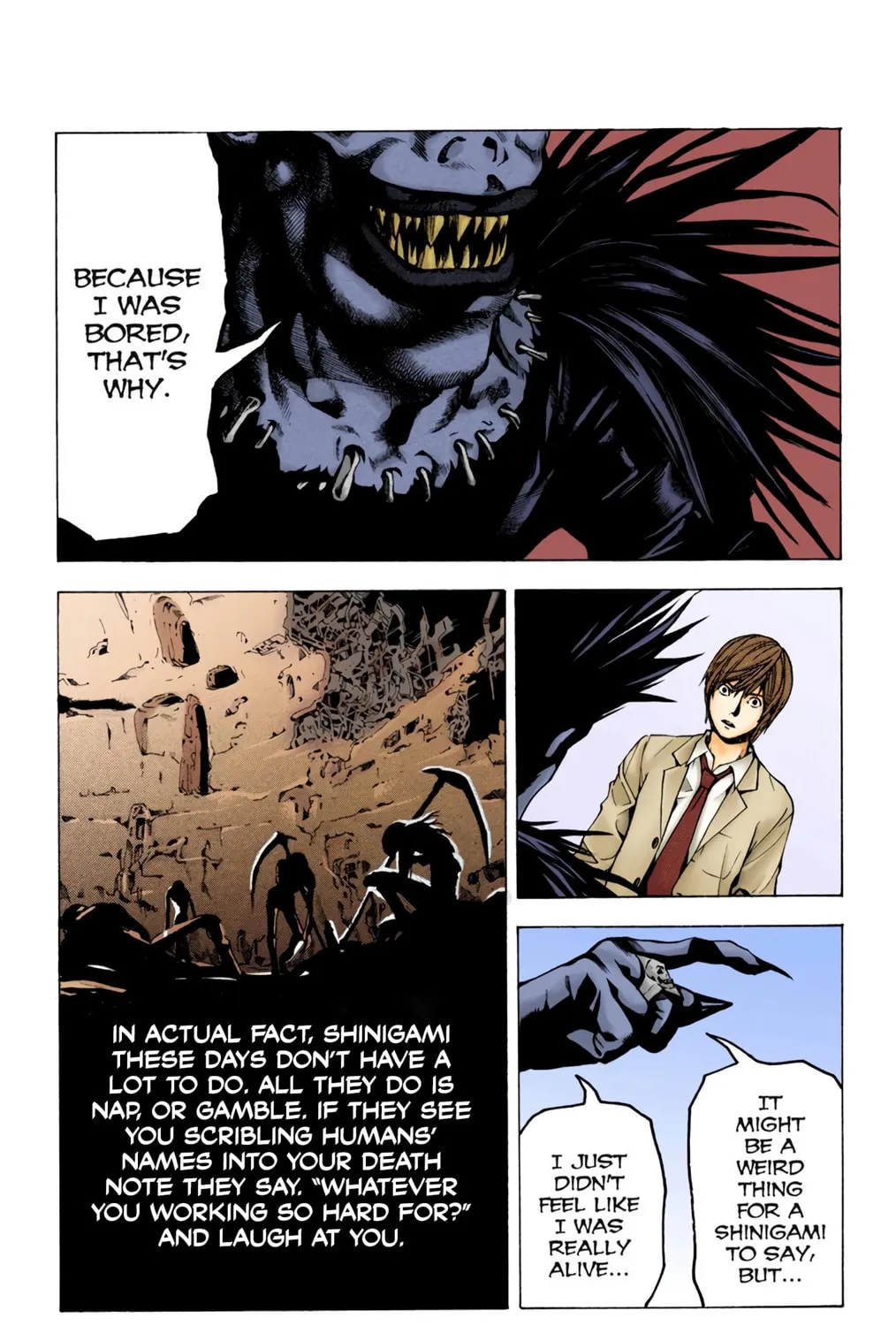 Read Death Note - Digital Colored Comics (Colored) chapter 1 image 48 on Lezhin