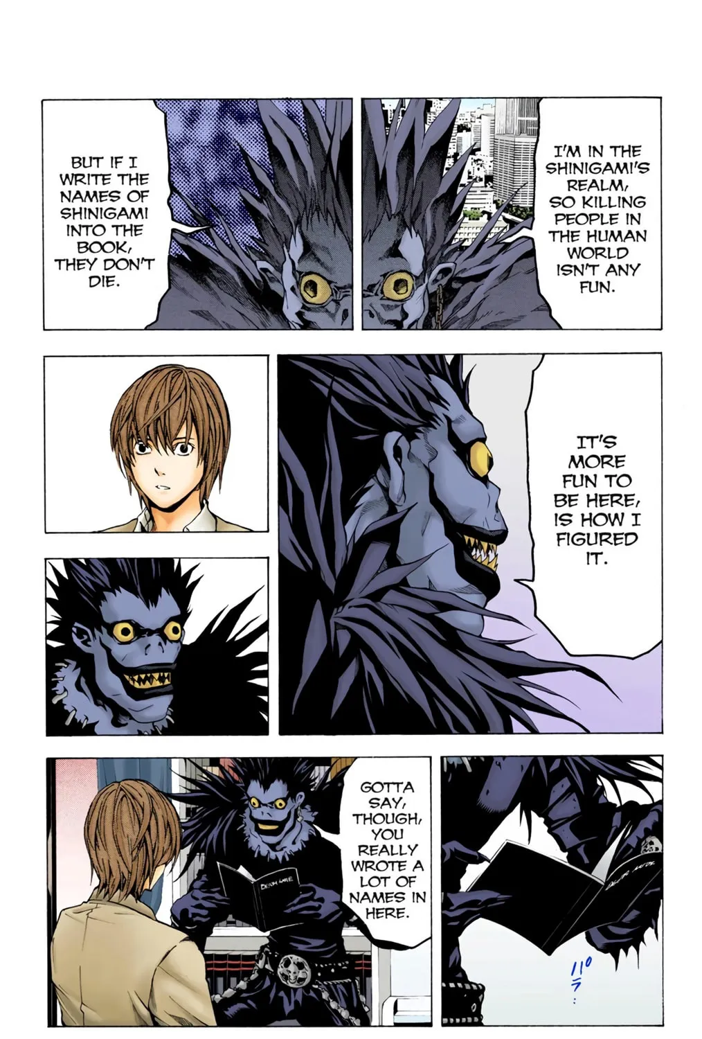 Read Death Note - Digital Colored Comics (Colored) chapter 1 image 50 on Lezhin