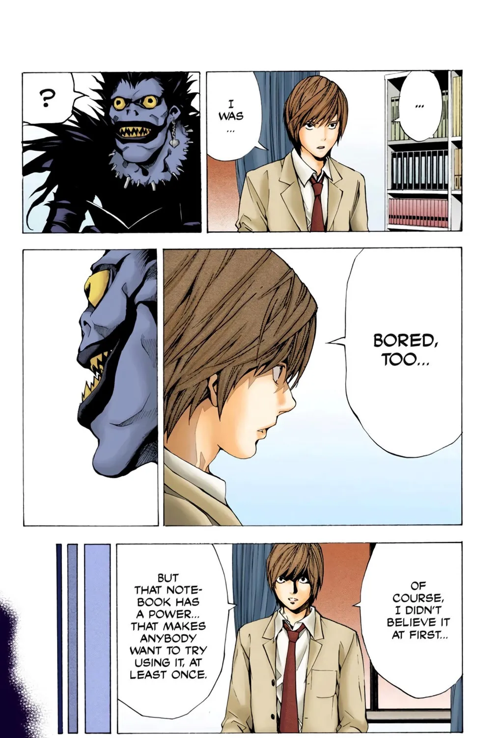 Read Death Note - Digital Colored Comics (Colored) chapter 1 image 52 on Lezhin
