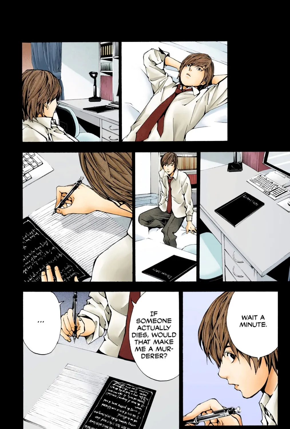 Read Death Note - Digital Colored Comics (Colored) chapter 1 image 54 on Lezhin