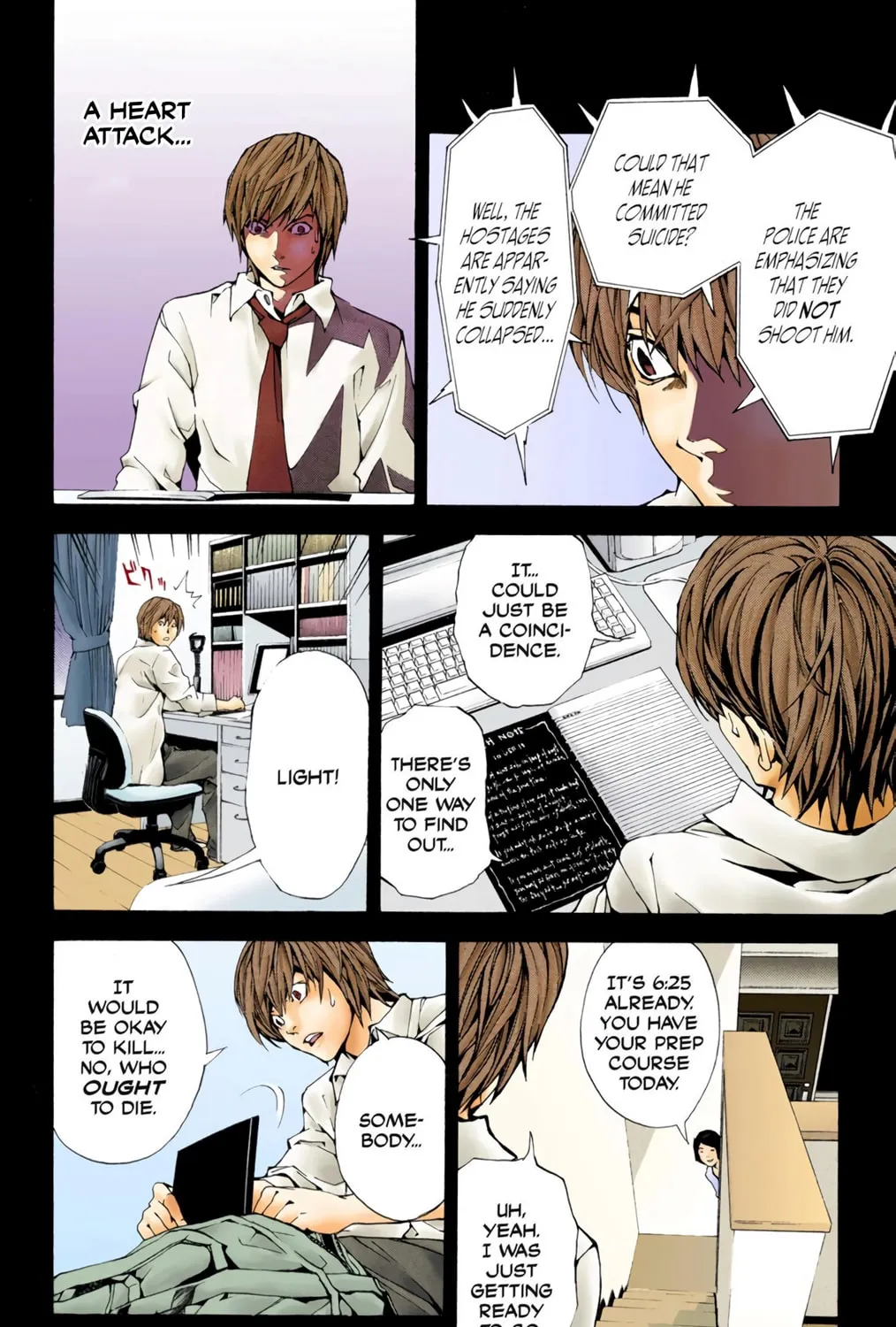 Read Death Note - Digital Colored Comics (Colored) chapter 1 image 62 on Lezhin