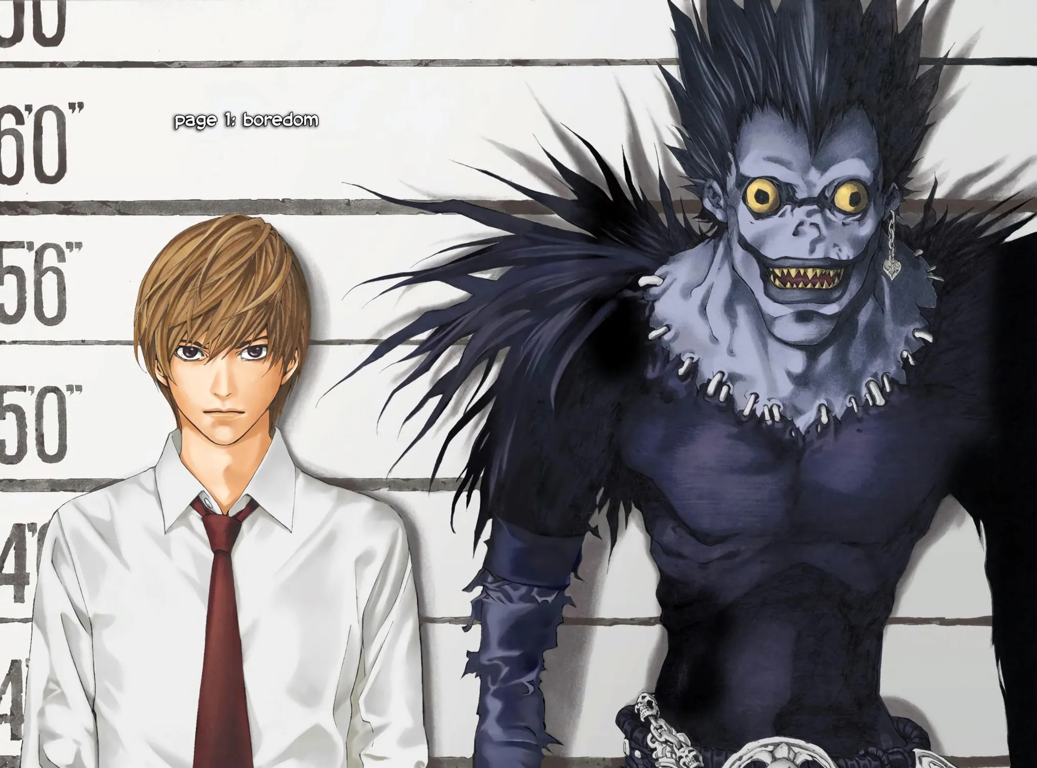 Read Death Note - Digital Colored Comics (Colored) chapter 1 image 8 on Lezhin