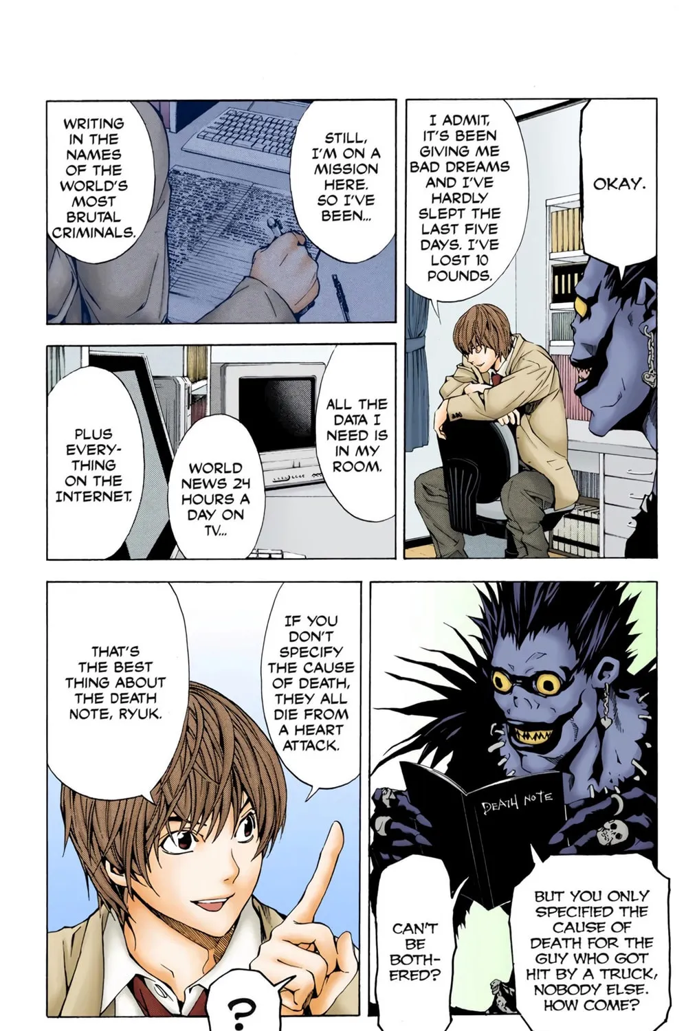 Read Death Note - Digital Colored Comics (Colored) chapter 1 image 86 on Lezhin