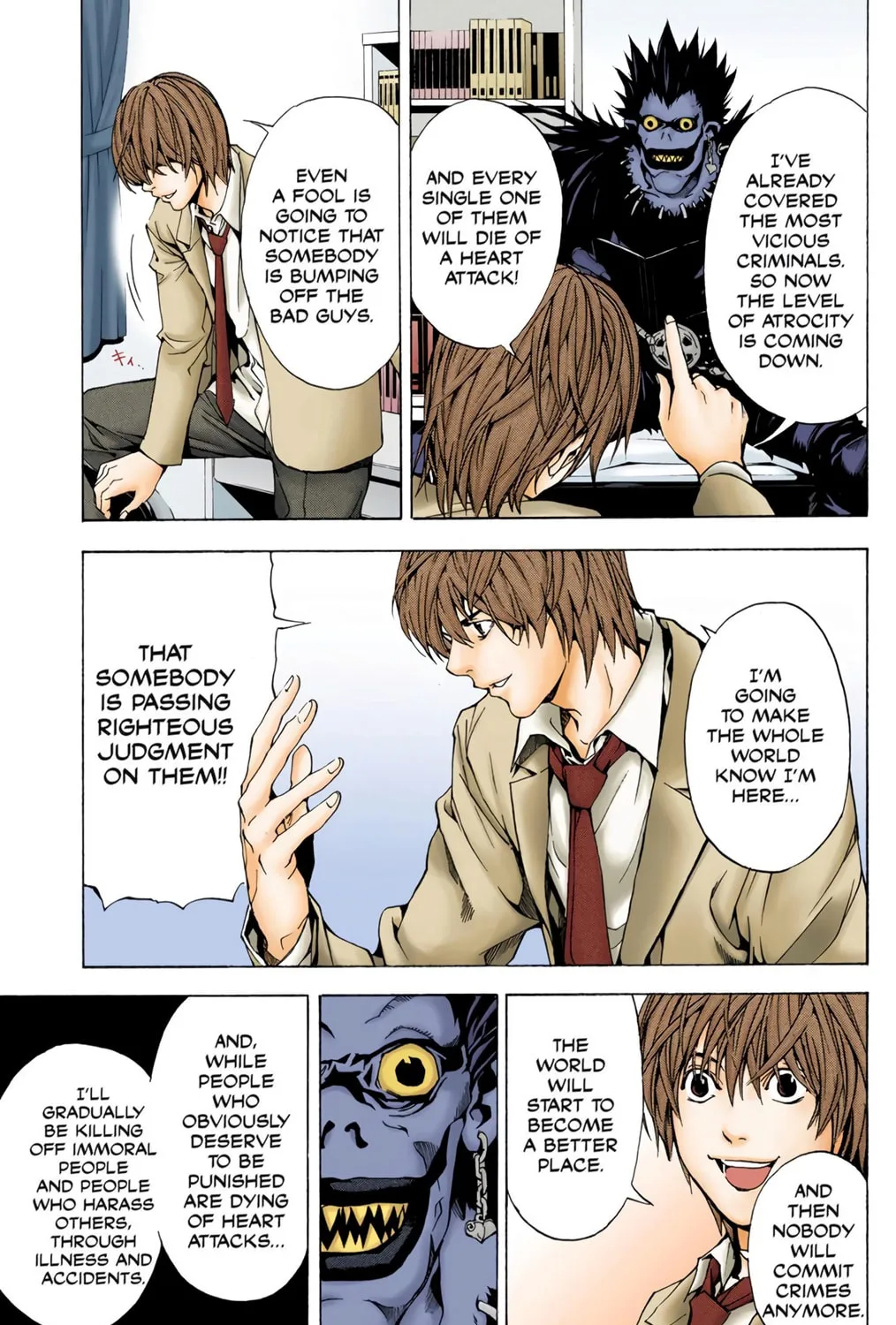 Read Death Note - Digital Colored Comics (Colored) chapter 1 image 88 on Lezhin