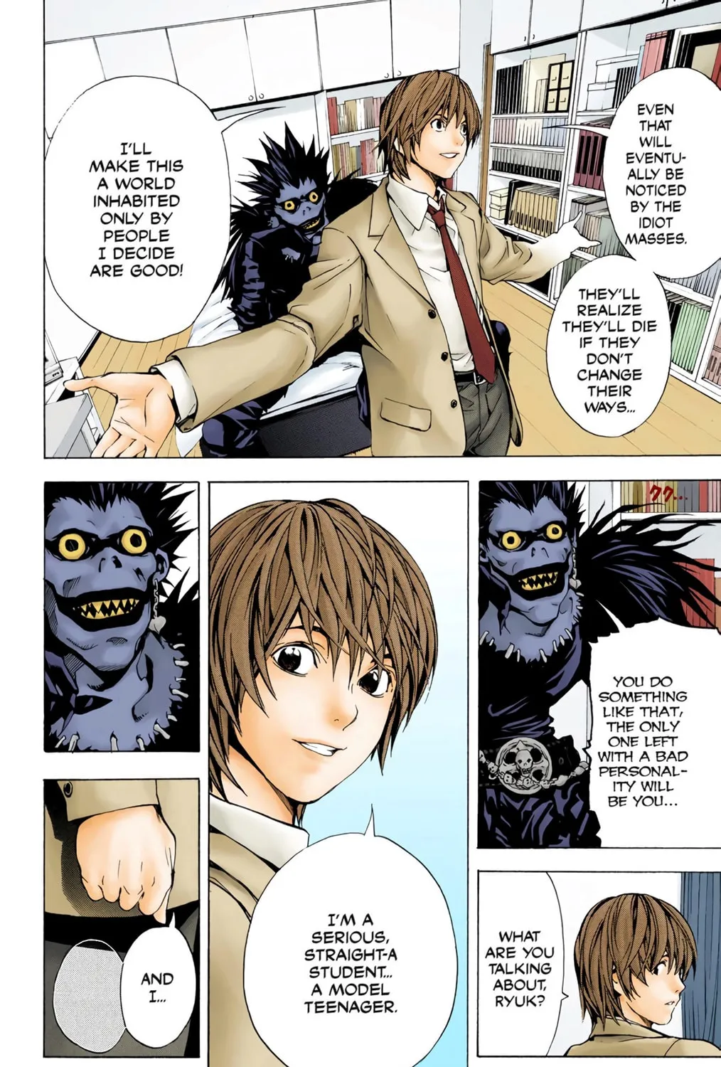 Read Death Note - Digital Colored Comics (Colored) chapter 1 image 90 on Lezhin