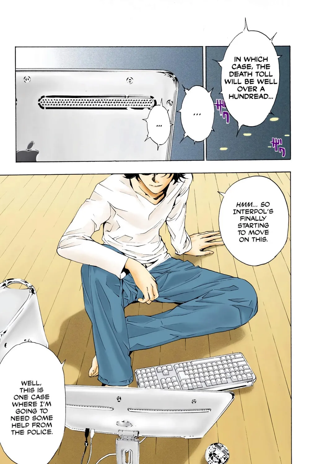 Read Death Note - Digital Colored Comics (Colored) chapter 1 image 96 on Lezhin