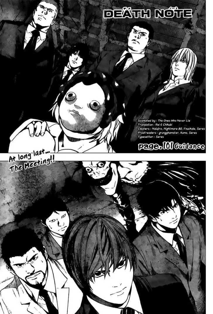 Read Death Note - Digital Colored Comics (Colored) chapter 101 image 1 on Lezhin