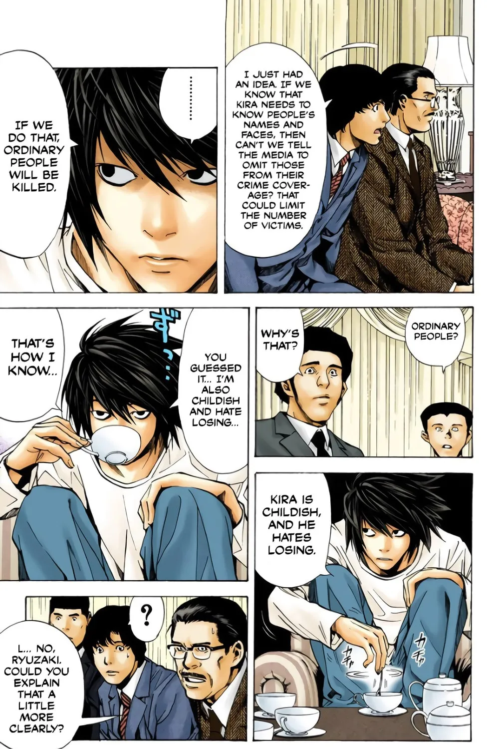Read Death Note - Digital Colored Comics (Colored) chapter 11 image 12 on Lezhin