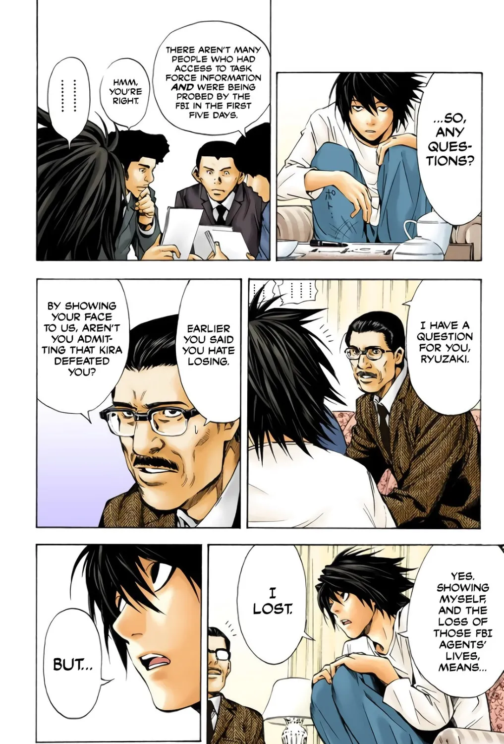 Read Death Note - Digital Colored Comics (Colored) chapter 11 image 30 on Lezhin