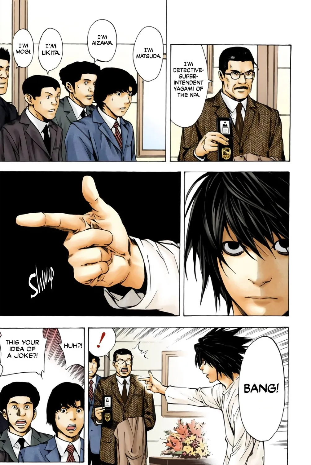 Read Death Note - Digital Colored Comics (Colored) chapter 11 image 4 on Lezhin