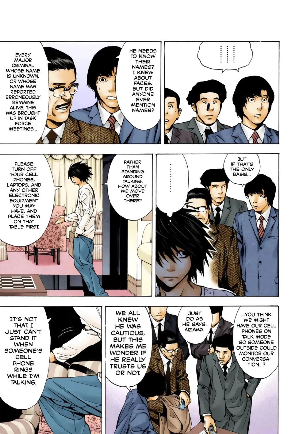 Read Death Note - Digital Colored Comics (Colored) chapter 11 image 8 on Lezhin