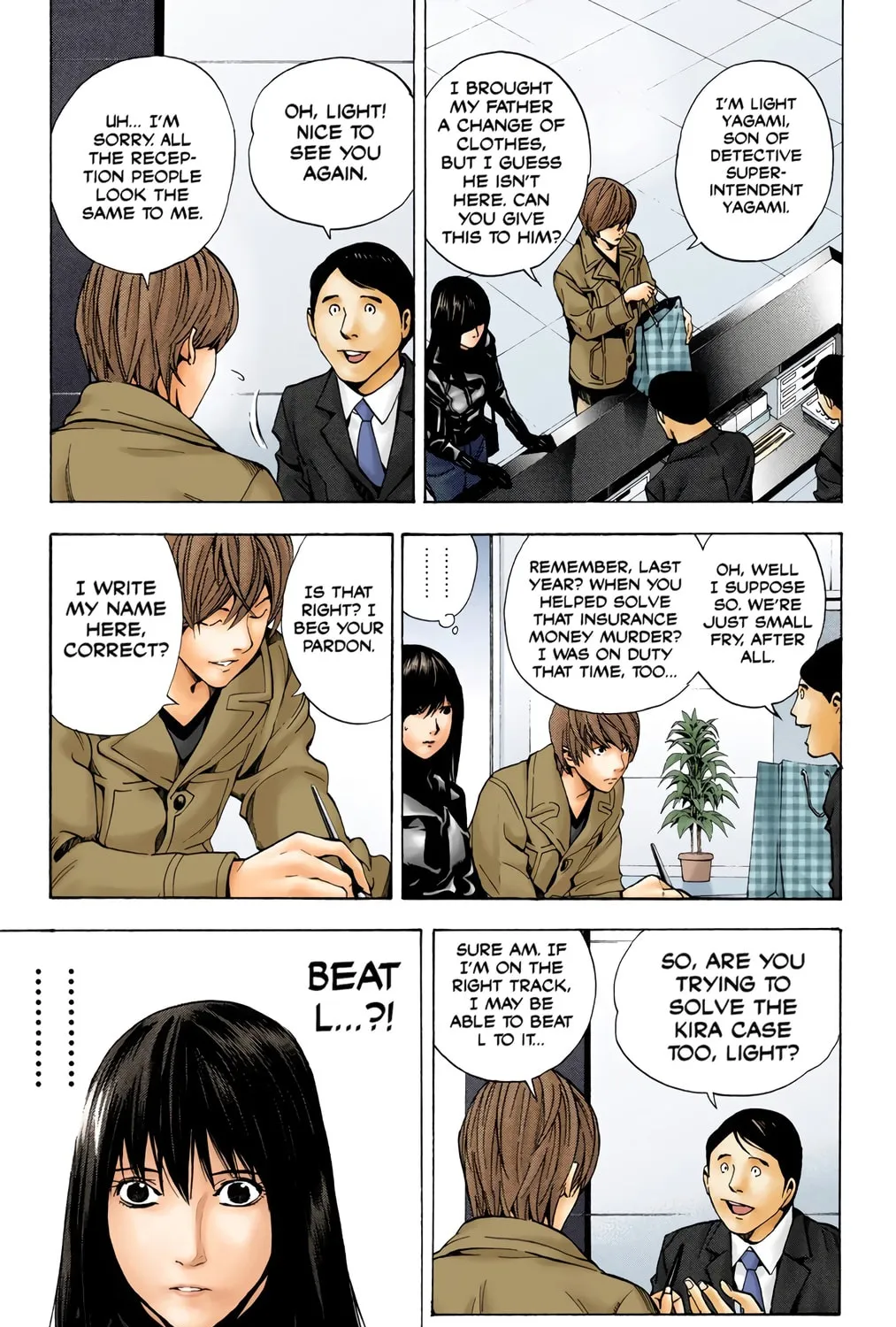 Read Death Note - Digital Colored Comics (Colored) chapter 12 image 10 on Lezhin