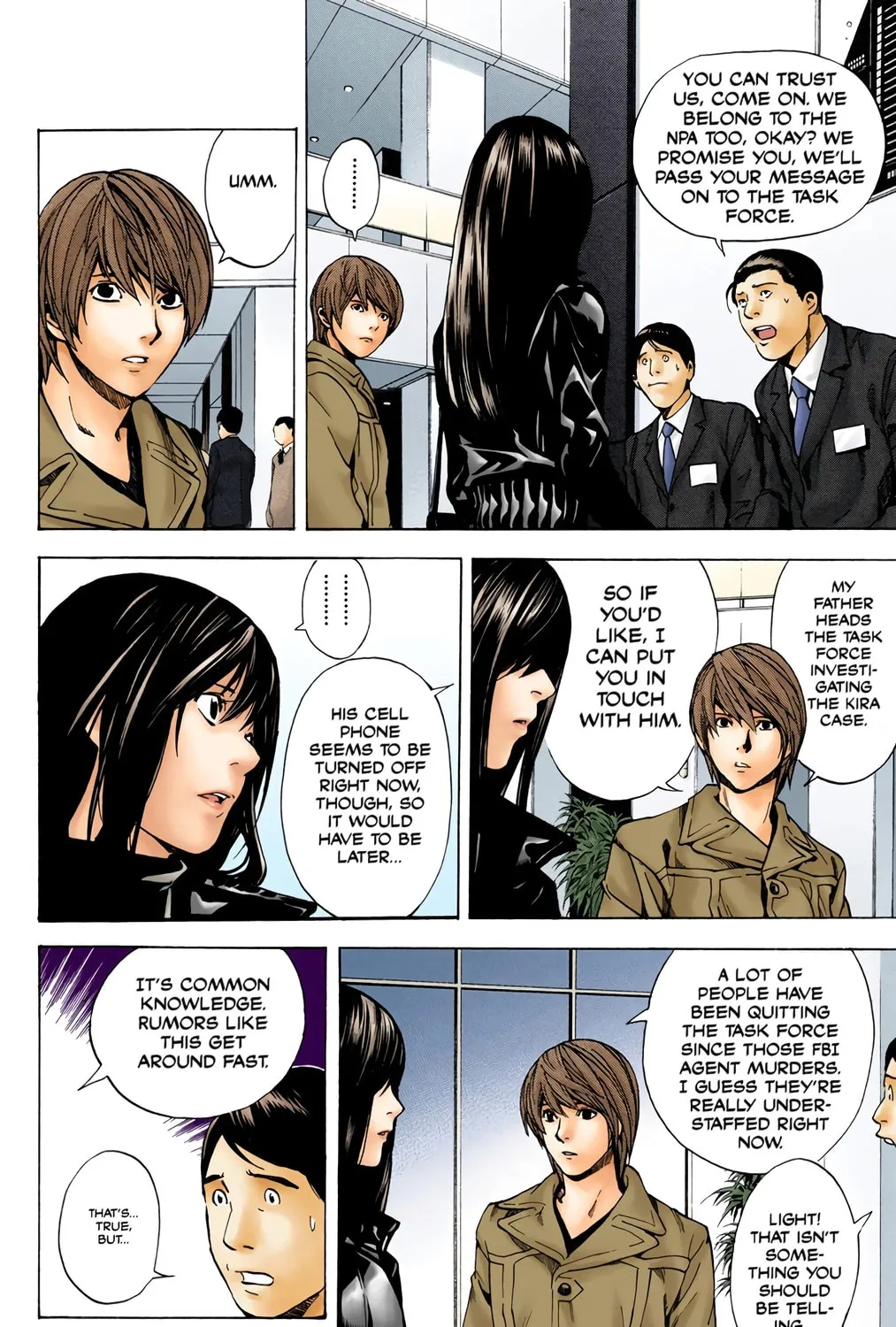 Read Death Note - Digital Colored Comics (Colored) chapter 12 image 12 on Lezhin