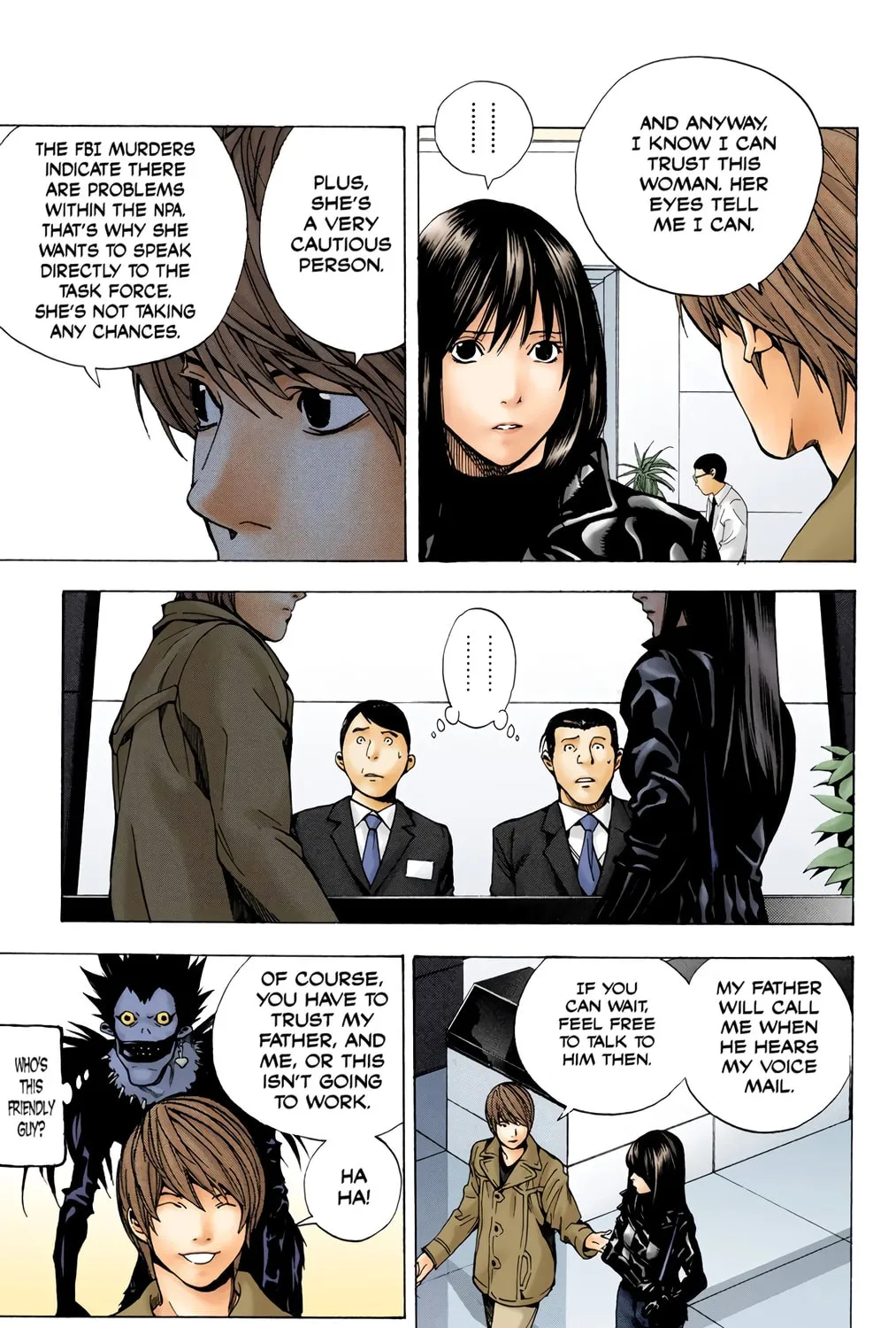 Read Death Note - Digital Colored Comics (Colored) chapter 12 image 14 on Lezhin