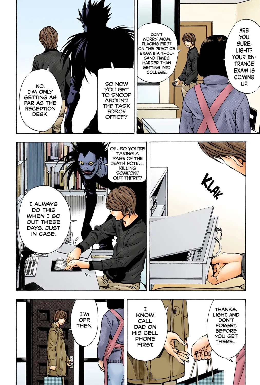 Read Death Note - Digital Colored Comics (Colored) chapter 12 image 4 on Lezhin
