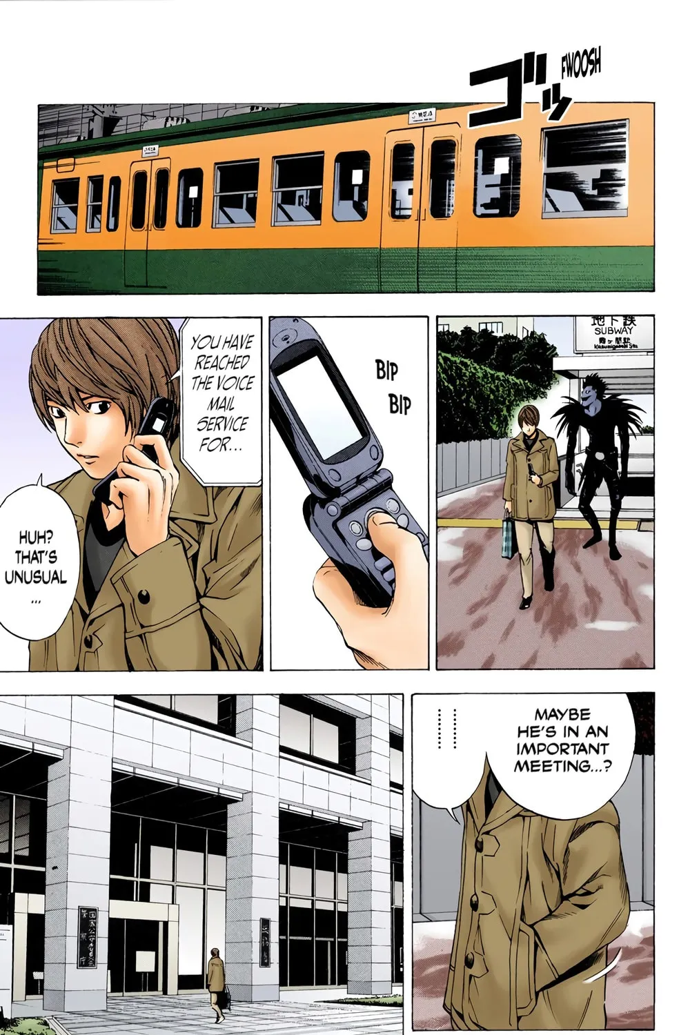 Read Death Note - Digital Colored Comics (Colored) chapter 12 image 6 on Lezhin
