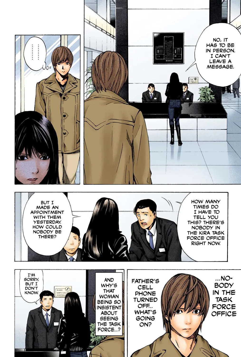 Read Death Note - Digital Colored Comics (Colored) chapter 12 image 8 on Lezhin