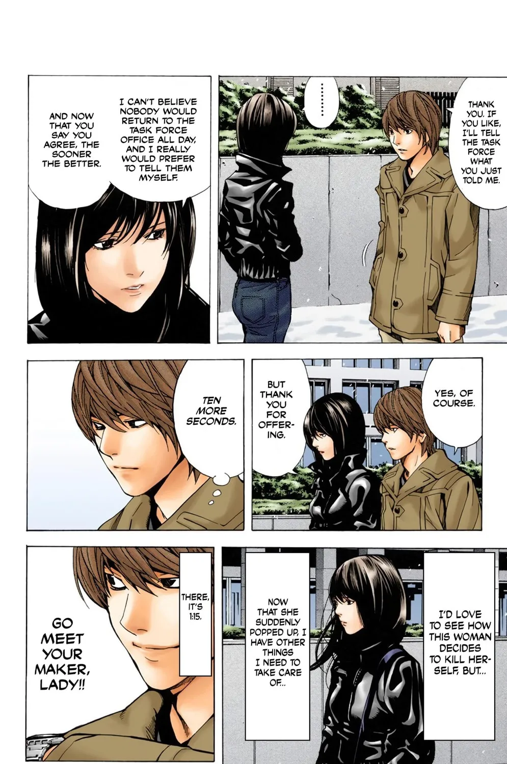 Read Death Note - Digital Colored Comics (Colored) chapter 13 image 10 on Lezhin