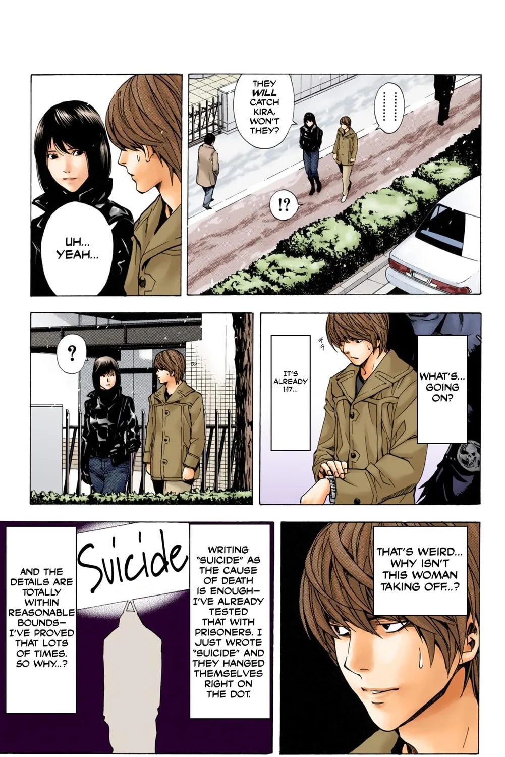 Read Death Note - Digital Colored Comics (Colored) chapter 13 image 12 on Lezhin