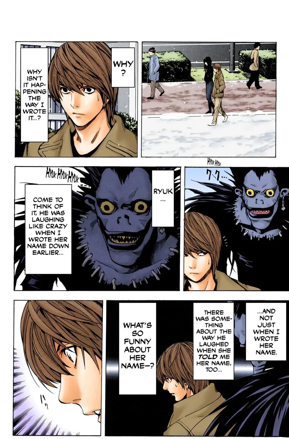 Read Death Note - Digital Colored Comics (Colored) chapter 13 image 14 on Lezhin