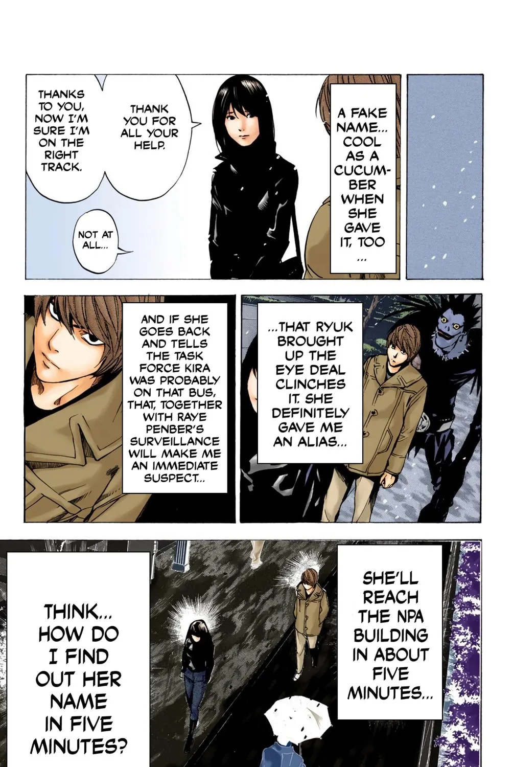 Read Death Note - Digital Colored Comics (Colored) chapter 13 image 36 on Lezhin