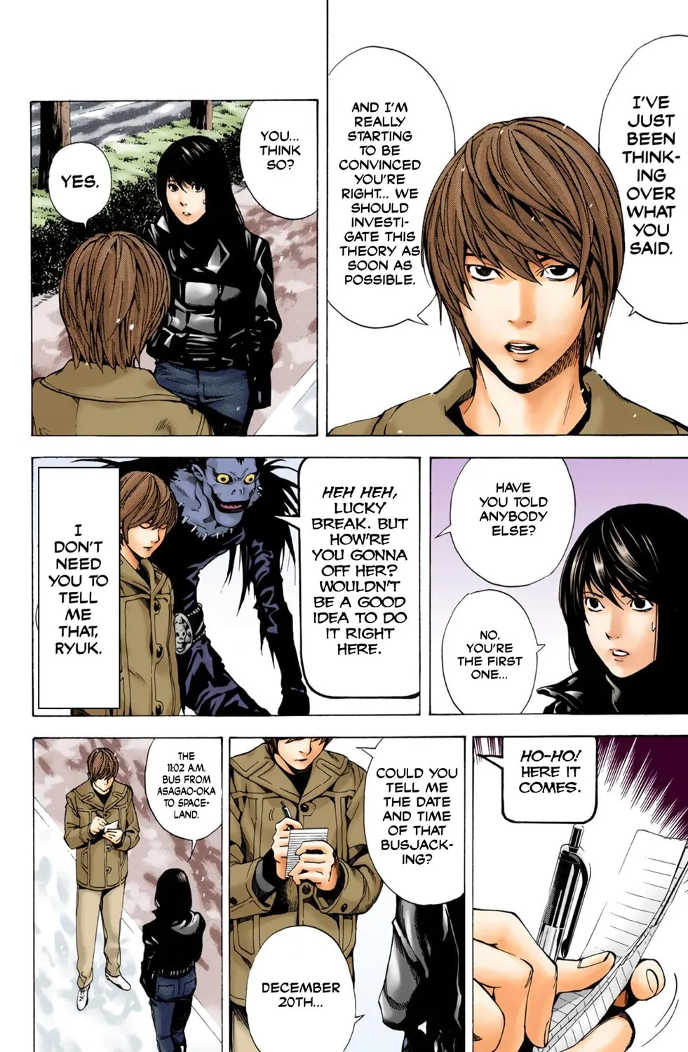 Read Death Note - Digital Colored Comics (Colored) chapter 13 image 6 on Lezhin