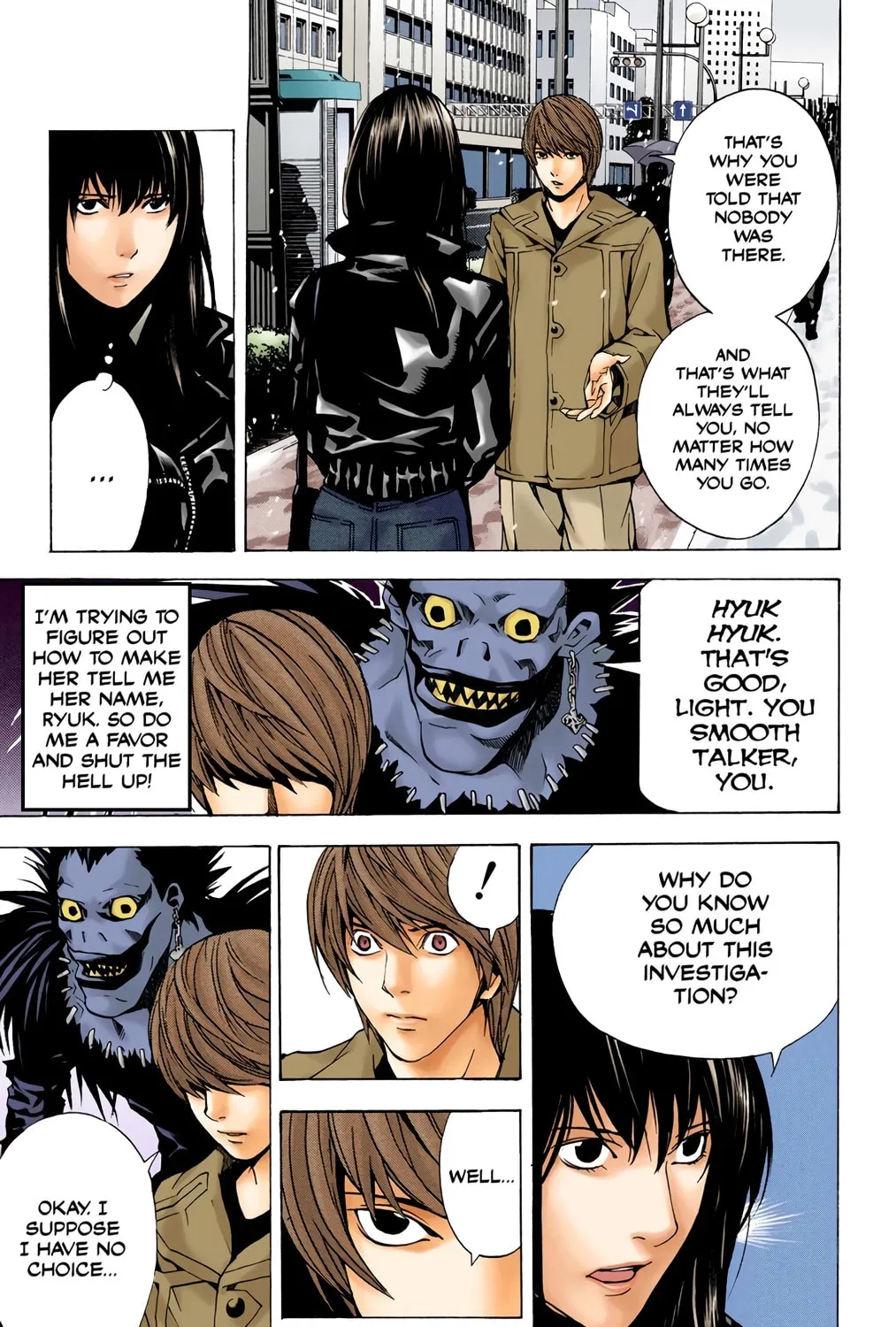 Read Death Note - Digital Colored Comics (Colored) chapter 14 image 12 on Lezhin