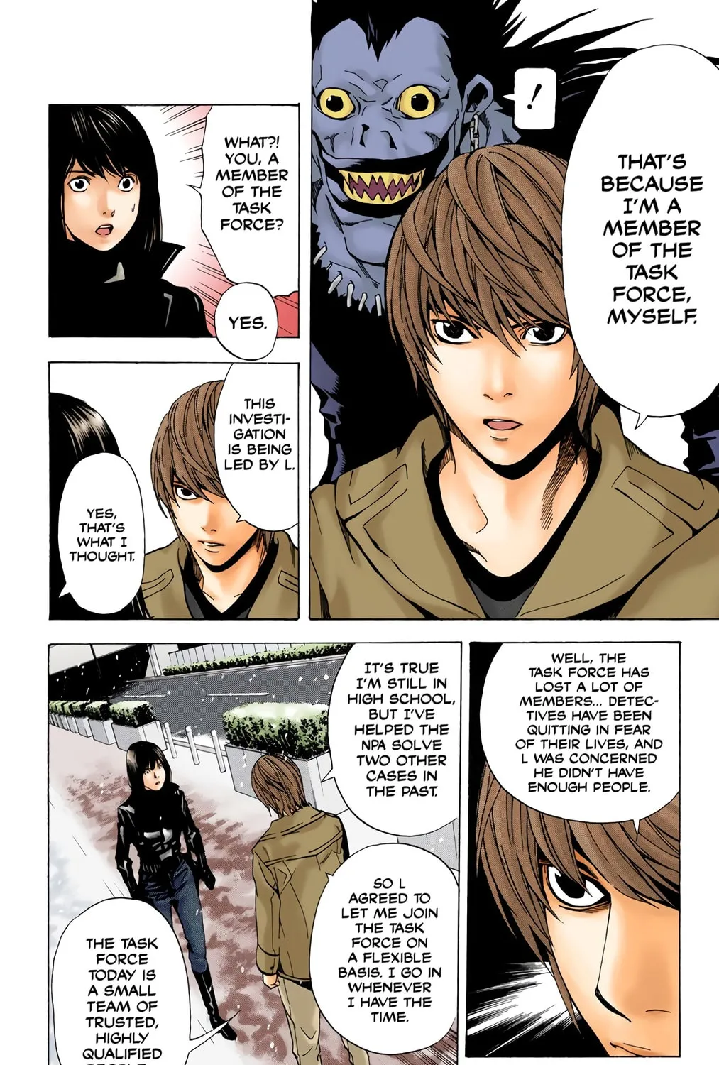 Read Death Note - Digital Colored Comics (Colored) chapter 14 image 14 on Lezhin