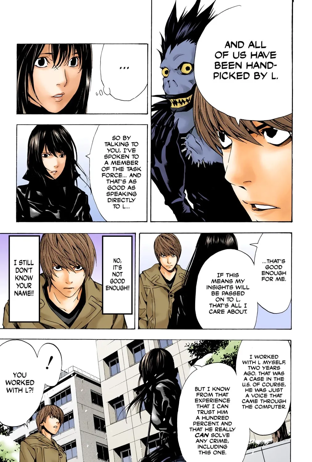 Read Death Note - Digital Colored Comics (Colored) chapter 14 image 16 on Lezhin