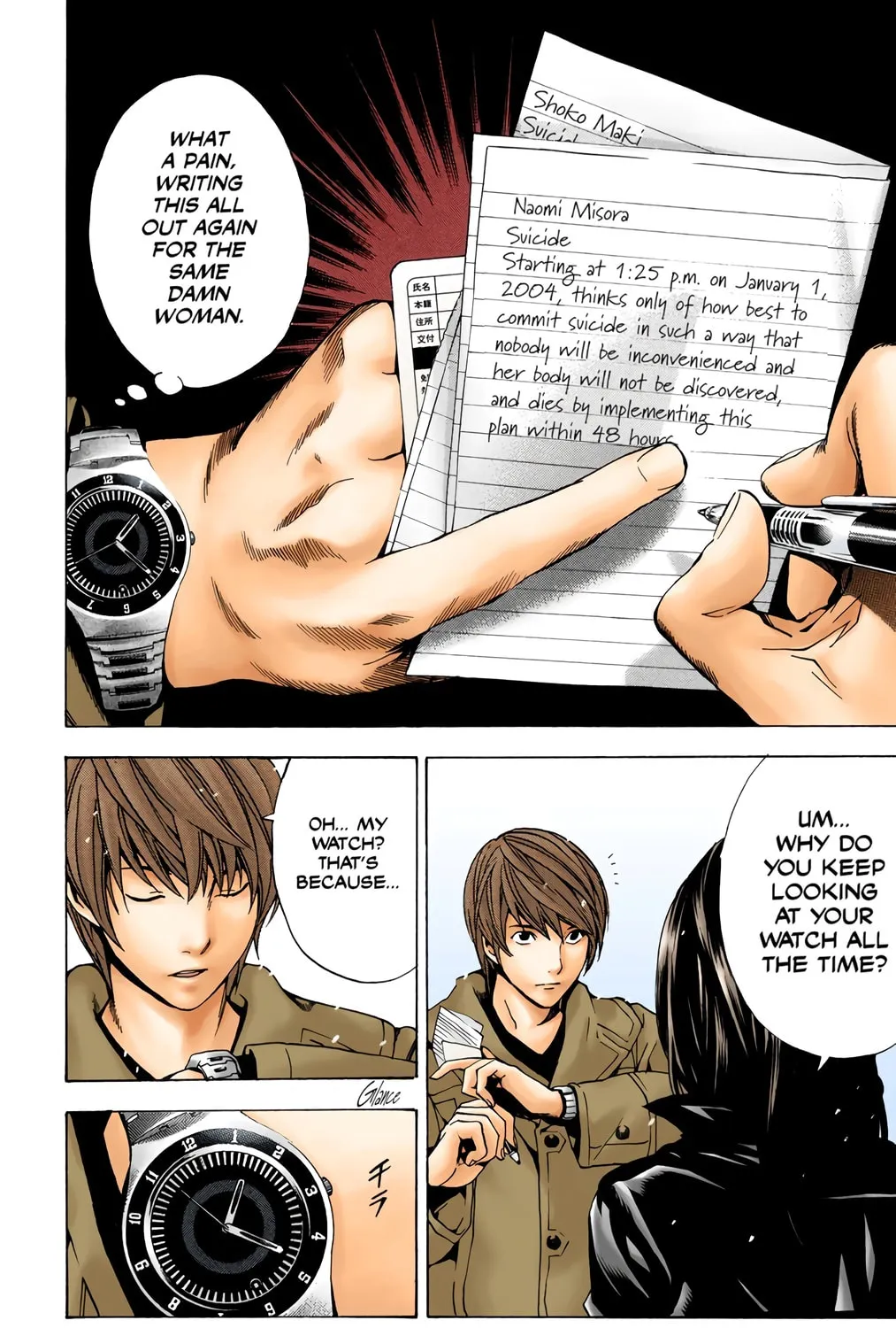 Read Death Note - Digital Colored Comics (Colored) chapter 14 image 34 on Lezhin