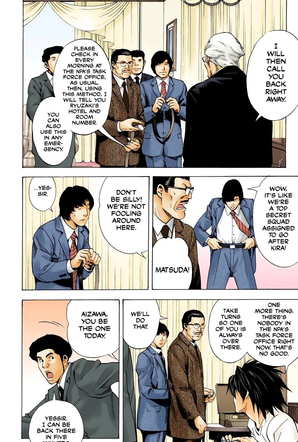 Read Death Note - Digital Colored Comics (Colored) chapter 14 image 6 on Lezhin