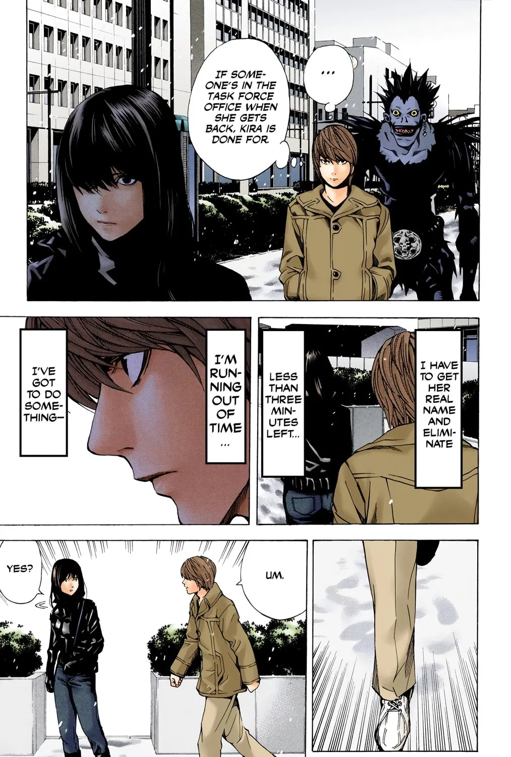 Read Death Note - Digital Colored Comics (Colored) chapter 14 image 8 on Lezhin